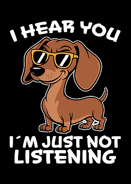 Dachshund Sunglasses Saying