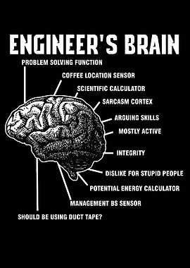 Engineer's Brain Diagram