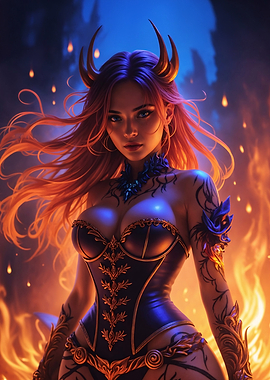 Fiery Demoness