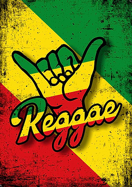 Reggae Shaka Hand Aloha
