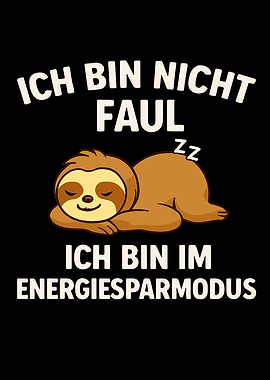 Sloth Energy Saving Mode