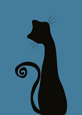 Black Cat Silhouette