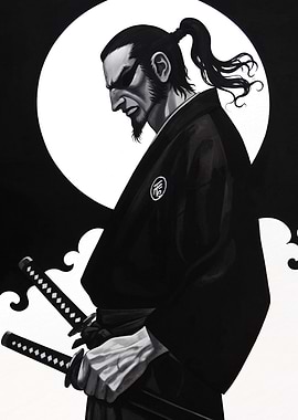 Samurai with Two Swords