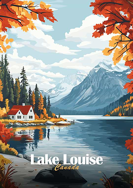 Lake Louise Canada Poster