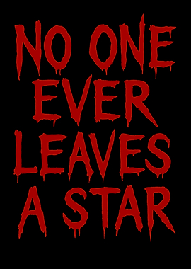 No One Ever Leaves A Star - Sunset Blvd
