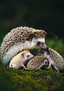 Hedgehog Family