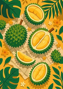 Durian – A Stylized Tablescape