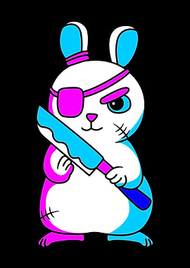 Pastel Goth Rabbit