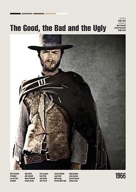 The Good the Bad and the Ugly Movie Poster