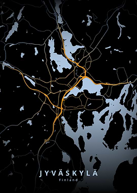 Jyväskylä City Map