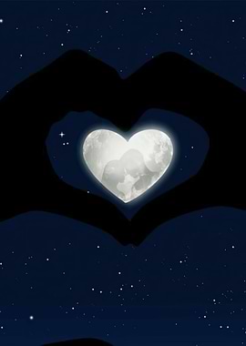 Heart-Shaped Moon