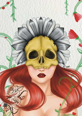 Hellsia Skull Mask Woman