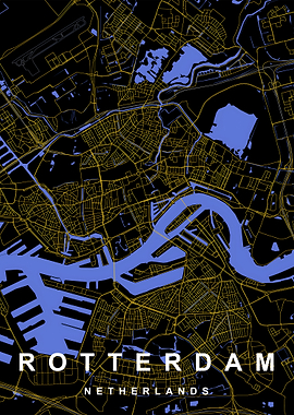 Rotterdam City Map