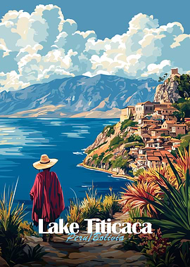 Lake Titicaca Landscape