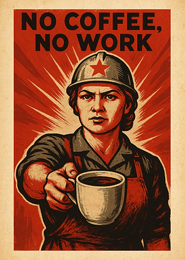 No Coffee, No Work - Coffee for the class war