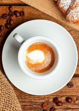 Espresso with Milk Foam