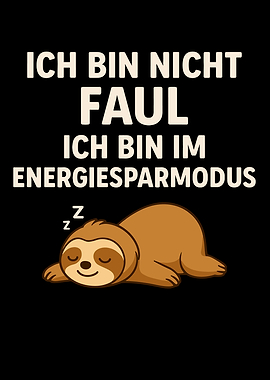 Sloth Energy Saver Mode