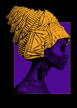 African Woman Portrait