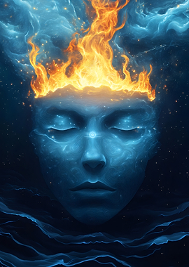 Fire and Water Face