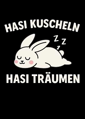 Sleeping Bunny Illustration