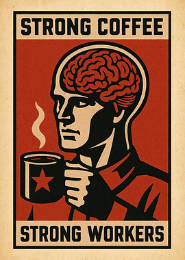 Strong Coffee, Strong Workers - Coffee for the class war