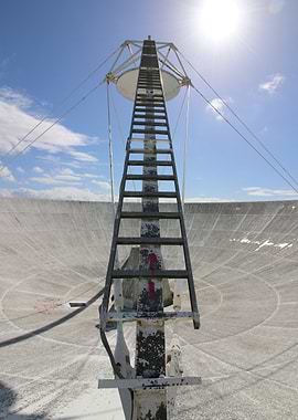 Radio Telescope Ladder