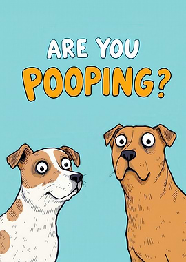 Funny Dogs Pooping Question