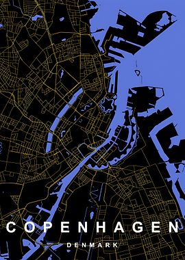 Copenhagen City Map