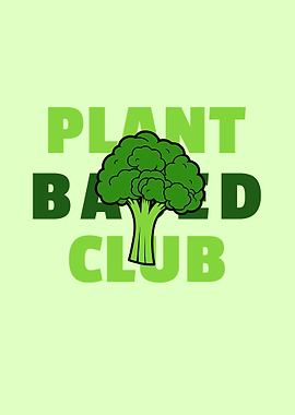 Plant Based Club Broccoli Vegan Vegetarian