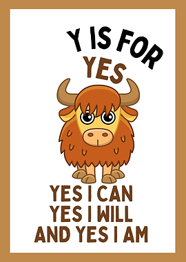 Y is for Yes Yak