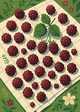 Loganberry – A Stylized Tablescape