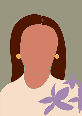 Abstract Woman Portrait