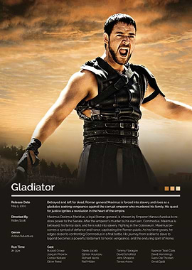 Gladiator Movie Poster