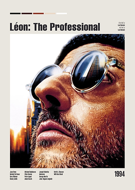 Léon: The Professional Movie Poster