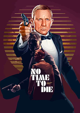 James Bond No Time To Die Poster