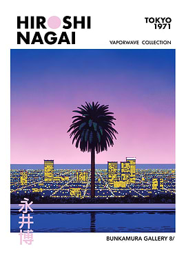 Hiroshi Nagai Vaporwave Print