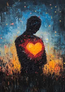 Heart of Gold Painting