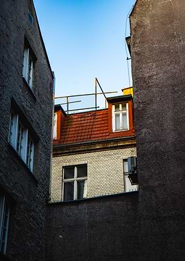 Old City Building Facade