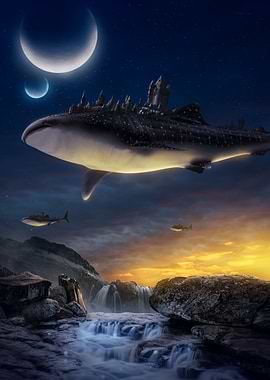 Whale City in the Sky