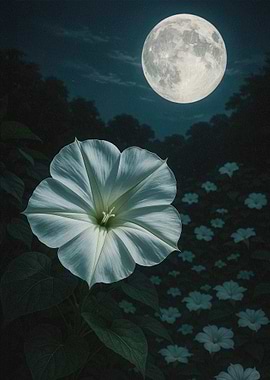 Moonlit Flower