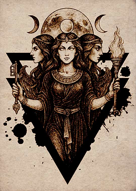 Hecate Triple Goddess