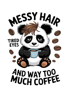 Tired Eyes Coffee Quote