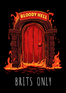 Bloody Hell British Door