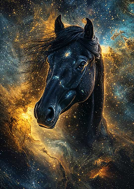Black Horse in Space