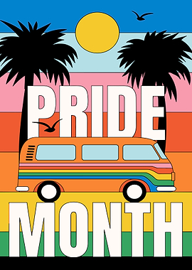 Pride Month Van