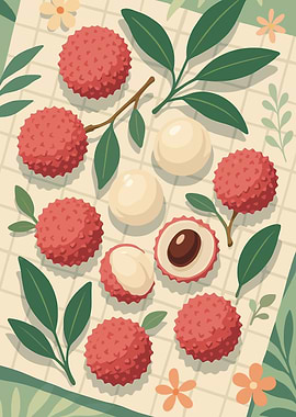 Lychee – A Stylized Tablescape