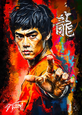 Bruce Lee Portrait