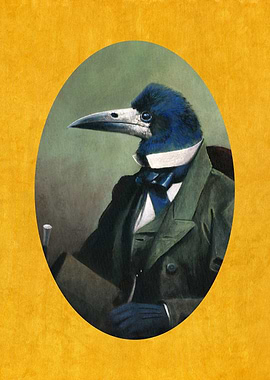 Victorian Mr Rook On Gold