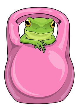 Frog Bodybuilding Dumbbell