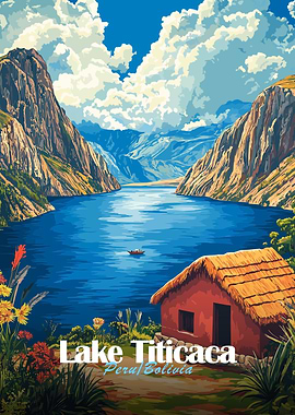 Lake Titicaca Landscape